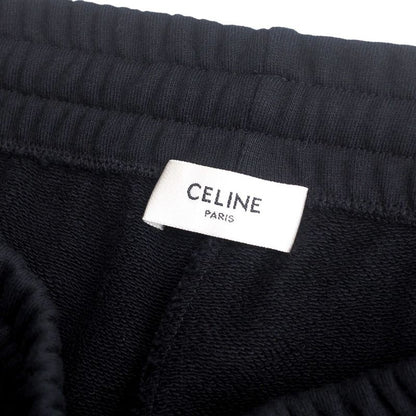 2022ssCeline Pants Size L Sweat Jogger Pants Silver Chain Decoration Made In