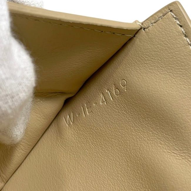 Celine Trifold Wallet Small Trifold Beige