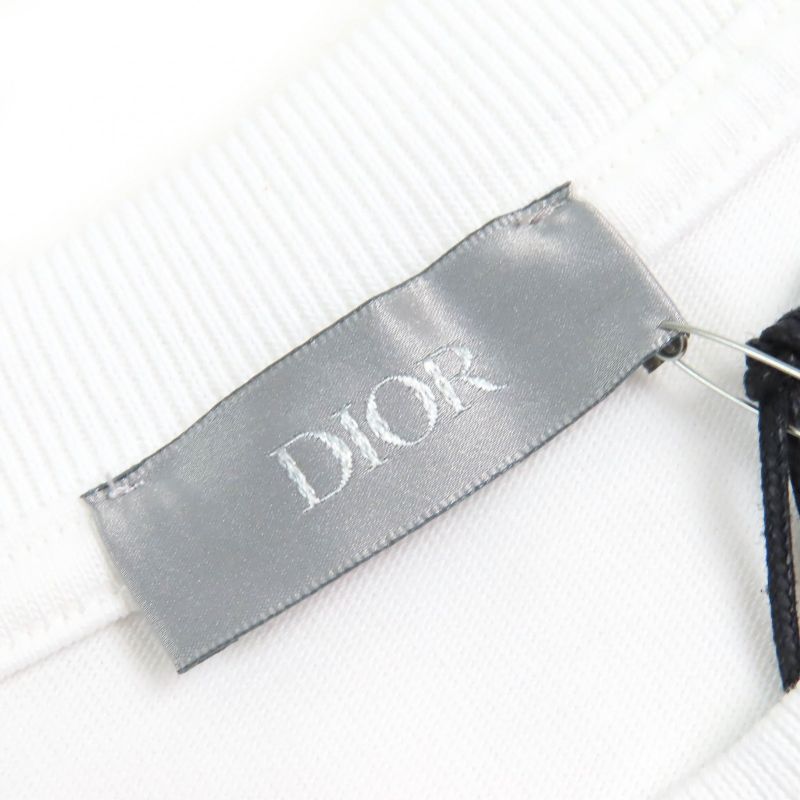 DIOR Homme DIOR Homme 293j673a0554 100% Cotton Oversized Short Sleeve T-shirt