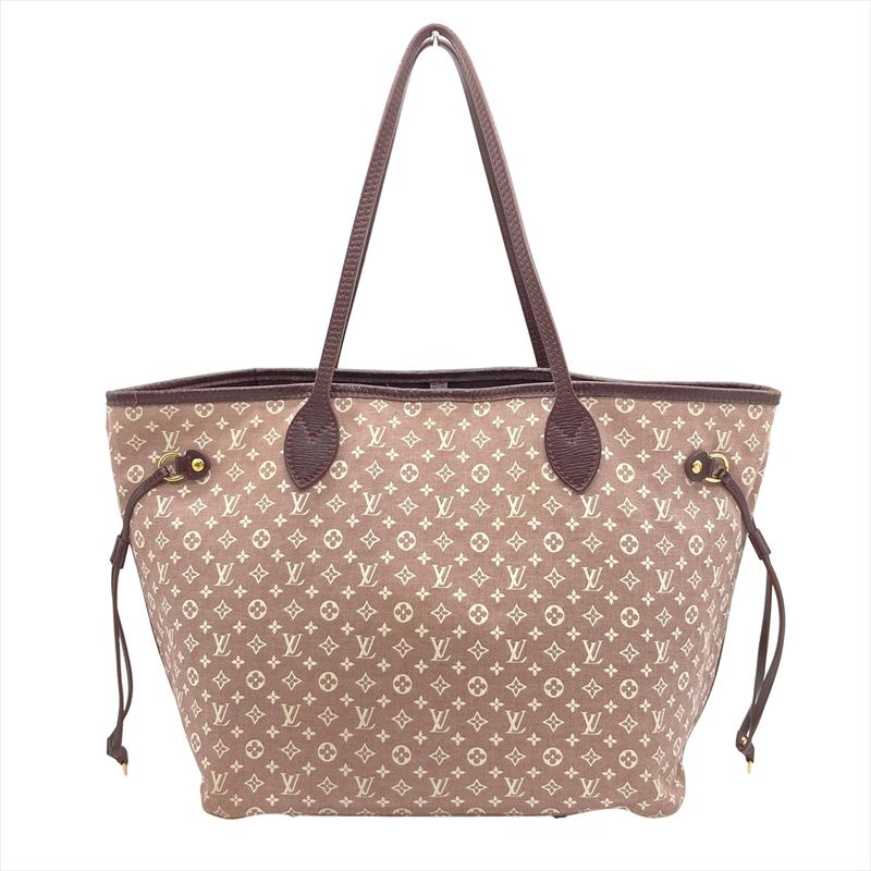 Louis Vuitton Idylle Neverfull MM Sepia Tote Monogram Idylle M40515 Bordeaux