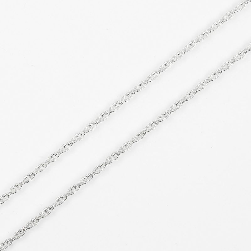 Tiffany & Co T&C Coin Silver 925 X 18K Yellow Gold Ladies 14.6g Necklace