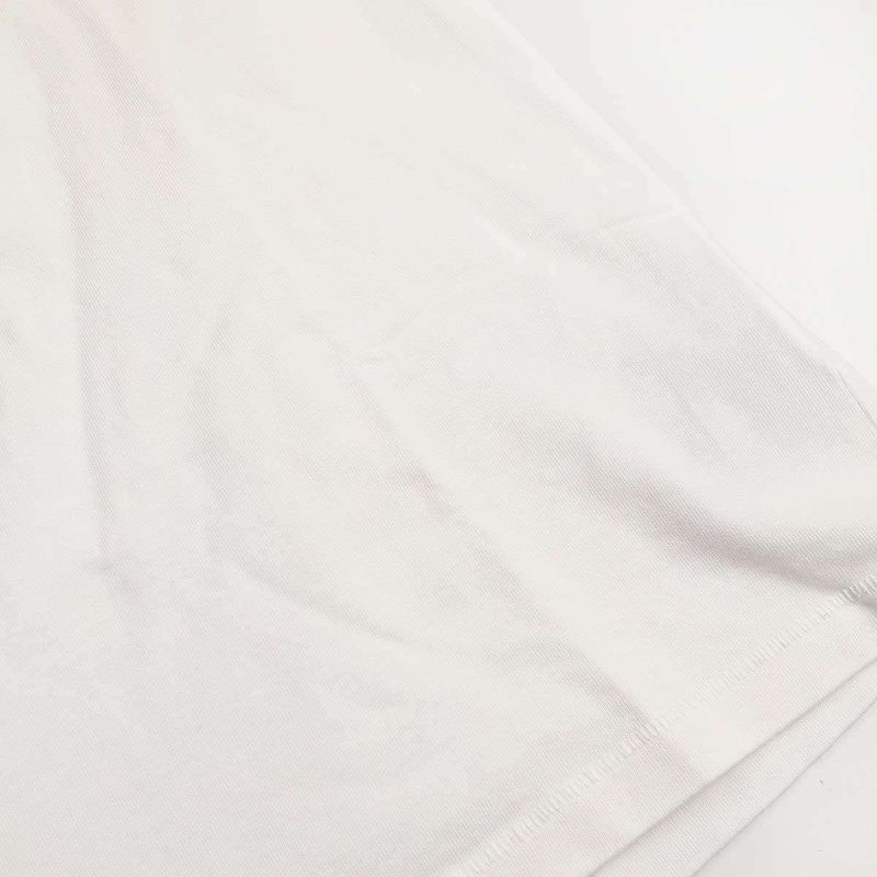 Dior Erl 23ss Logo Embroidery Wappen T-Shirt 313j651a0554 White L