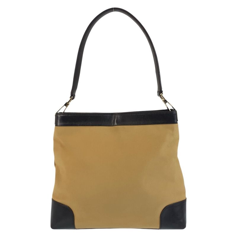 Gucci Sherry Line Beige Brown Gold Hardware Canvas/leather 001 4231 Shoulder