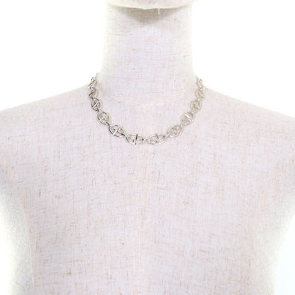 Gucci Vintage 925 Tom Ford Period Double G Anchor Chain Choker Silver With Case