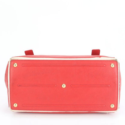 YSL Yves Saint Laurent Muse To Leather Tote Bag Shoulder Hand Gold Hardware