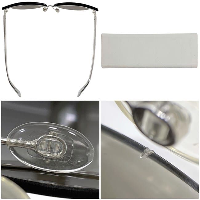 Christian Dior Sunglasses In Black Gradient Navy Clear