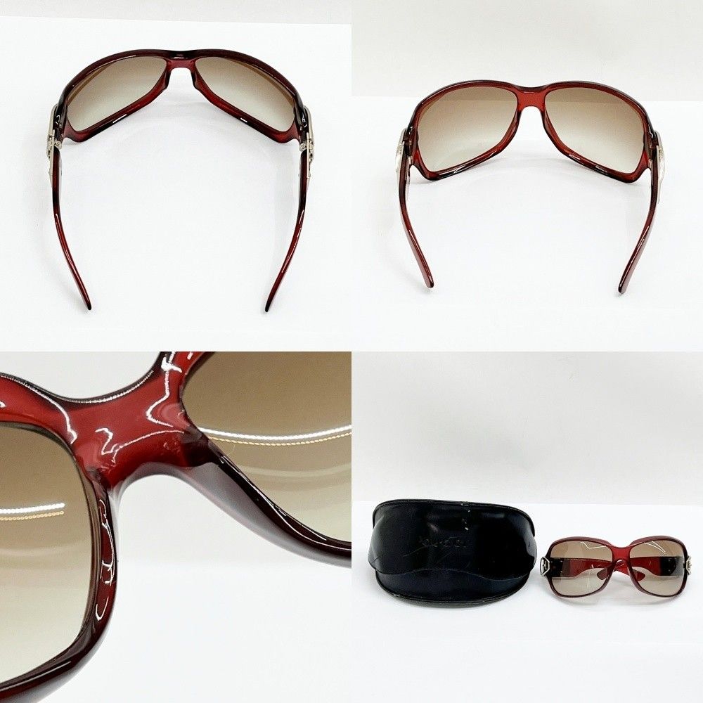 Gucci Sunglass Es Belt Hardware with Case Gg2591/s Bordeaux