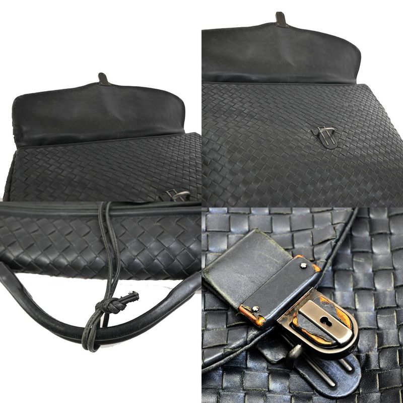 Bottega Veneta Handbag Business Bag Intrecciato Gray 31ka816