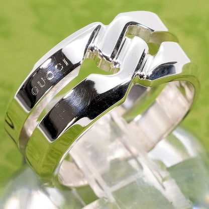 #18 Gucci Infinity Knot Wide Ring 24-5725s