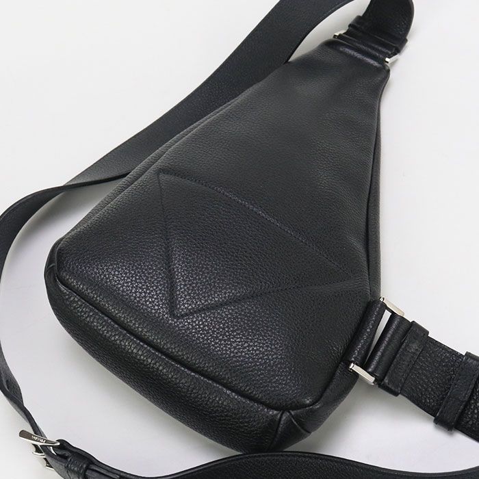 Prada One Shoulder Bag Vittero Dino Leather 2vz098 2BBE F0002 Body Bag Leather