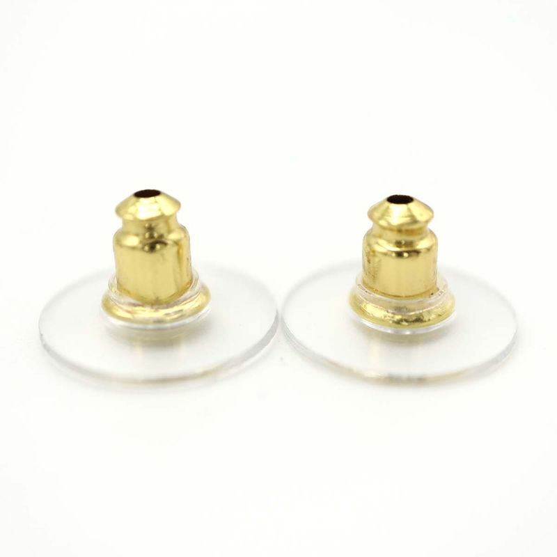 Chanel Roller Skate Earrings F24 COCO Mark Faux Pearl Rhinestone Gold Color