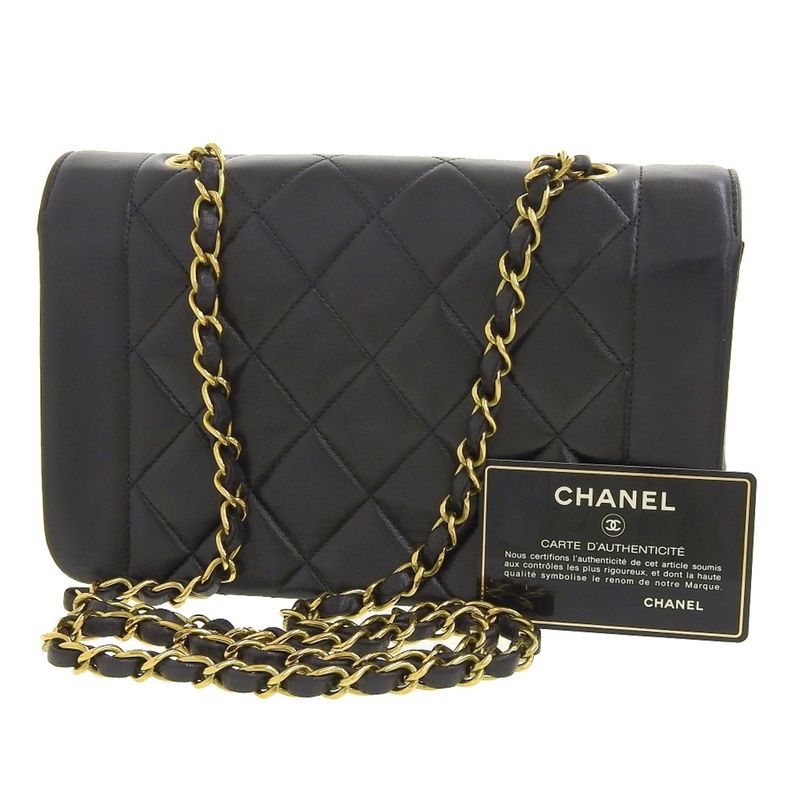 Chanel Chanel Quilted Diana 22 Chain Shoulder Bag