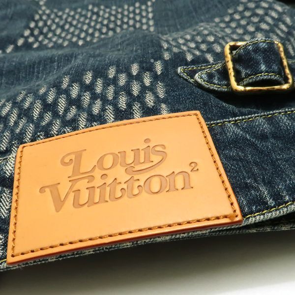 Louis Vuitton × NIGO Denim Jacket Hja10wuzc Giant Damier Waves Monogram #48