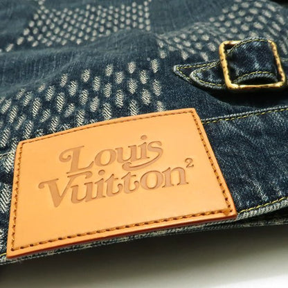 Louis Vuitton × NIGO Denim Jacket Hja10wuzc Giant Damier Waves Monogram #48