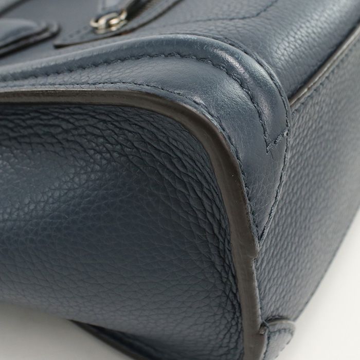 Celine Luggage Nano Handbag Leather Women