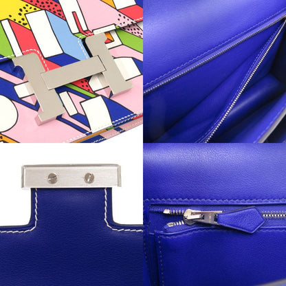 Hermes Constance 24 On A Summer Day Vorsoft Multicolor Silver Hardware Engraved