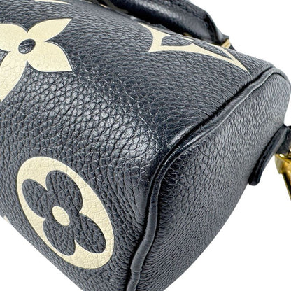 Louis Vuitton Crossbody Shoulder Bag Monogram Empreinte Bicolor Nano Speedy