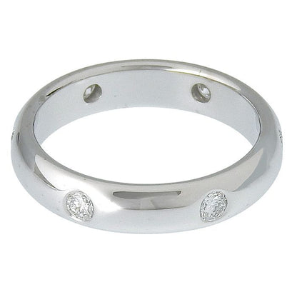 Cartier Stella 6P Diamond Ring 18K White Gold 750 White Gold Diamond #50