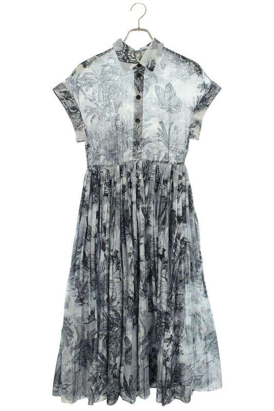 Christian Dior Toile De Jouy All Over Dress Women