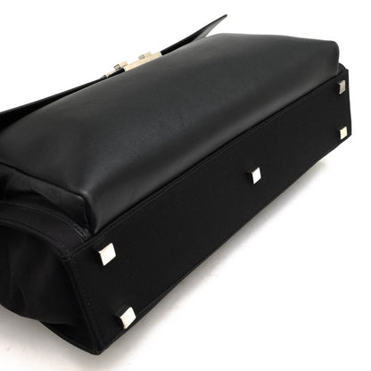 Gucci Bags Briefcase Business Bag Business Men Leather Genuine Black Flap Style