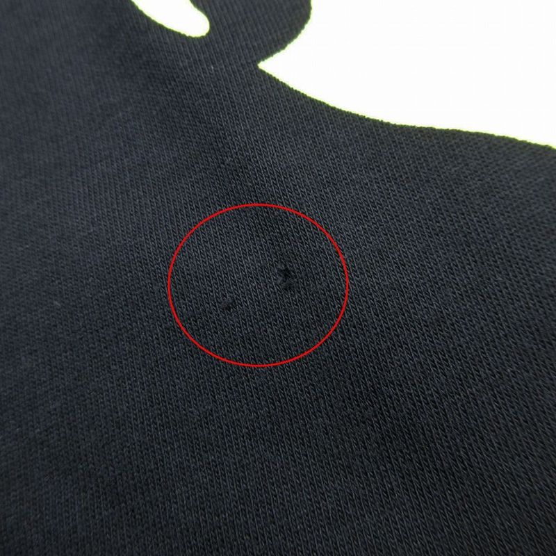 Gucci 492347 Xjald Chateau Marmont Print T-Shirt Short Sleeve Black Size XS