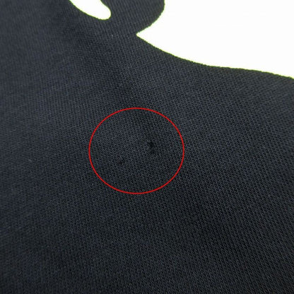 Gucci 492347 Xjald Chateau Marmont Print T-Shirt Short Sleeve Black Size XS