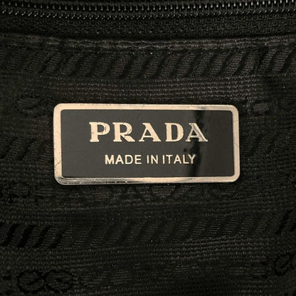 Prada Shoulder Bag Crossbody Black Nylon Women Men
