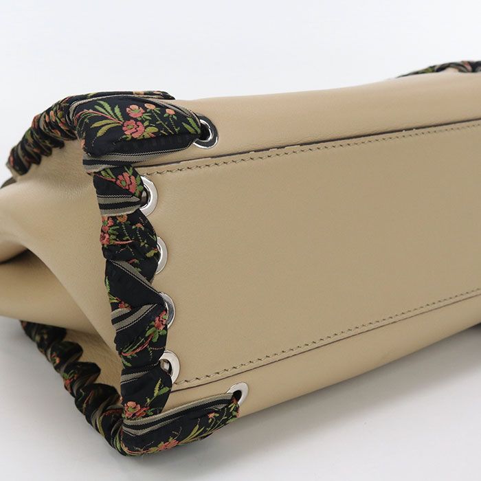 Fendi 2WAY Peekaboo Mini 8bn244 Handbag Calf Ladies