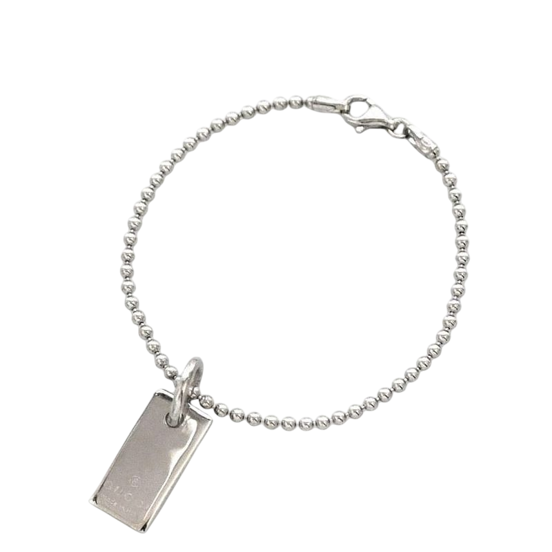 Gucci Bracelet Ec22792 Silver Polished Ag