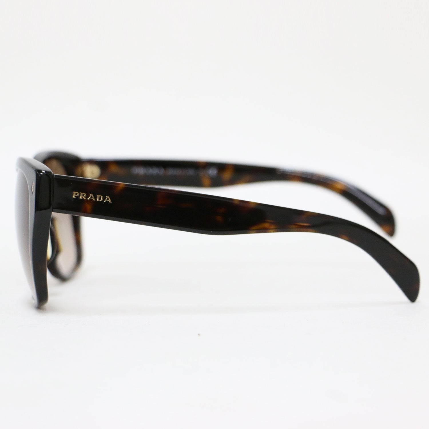 Prada Sunglasses Brown Acetate Gradient Logo Tortoiseshell — view 2
