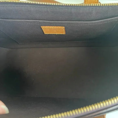 Authentic Louis Vuitton Vernis Rosewood Avenue Bag Monogram Tote Amarante