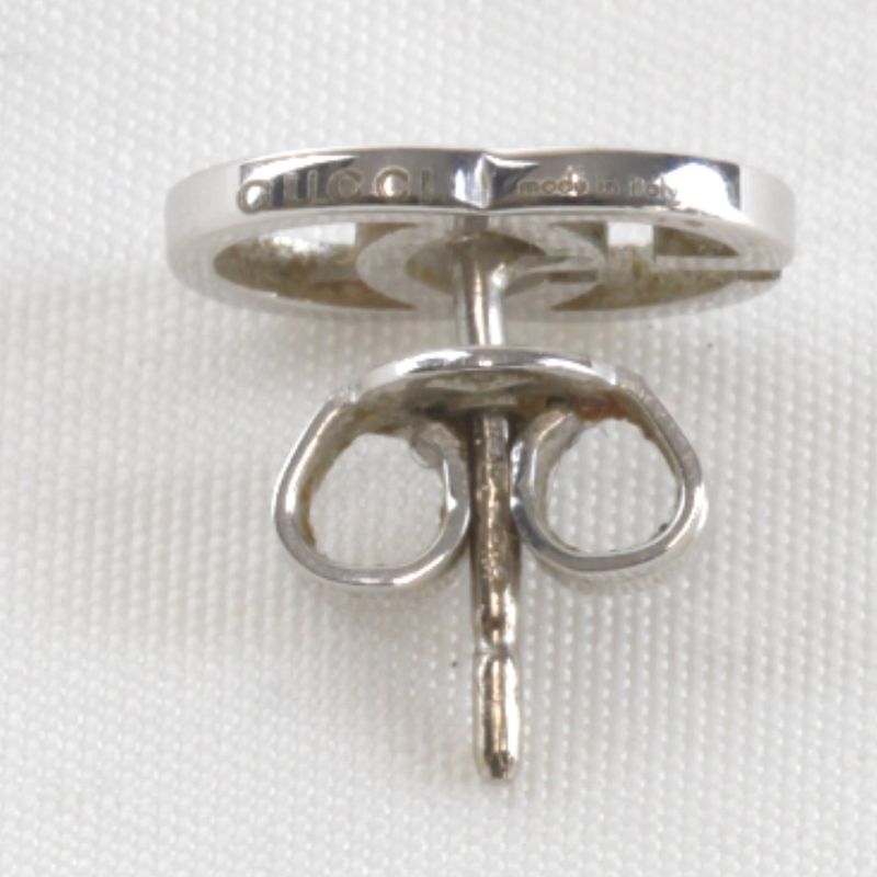 18K Gucci GG Running 750 Earrings