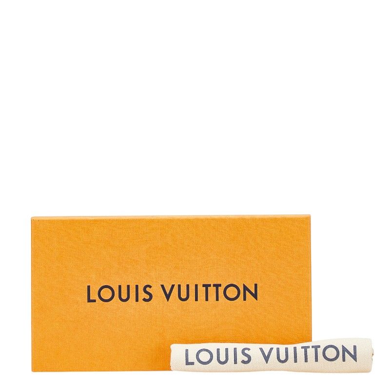 Louis Vuitton Monogram Giant Reverse Round Zipper Long Wallet M69353 Brown PVC