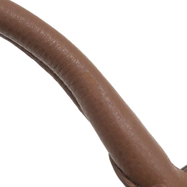 Prada 2way Bag Metal Logo Leather Paliss Andro Gold Hardware Brown Vitello Daino