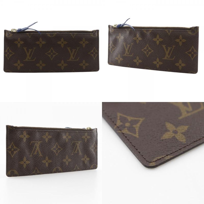 Louis Vuitton Portefeuille Josephine Three-fold M60164 Monogram Canvas Brown