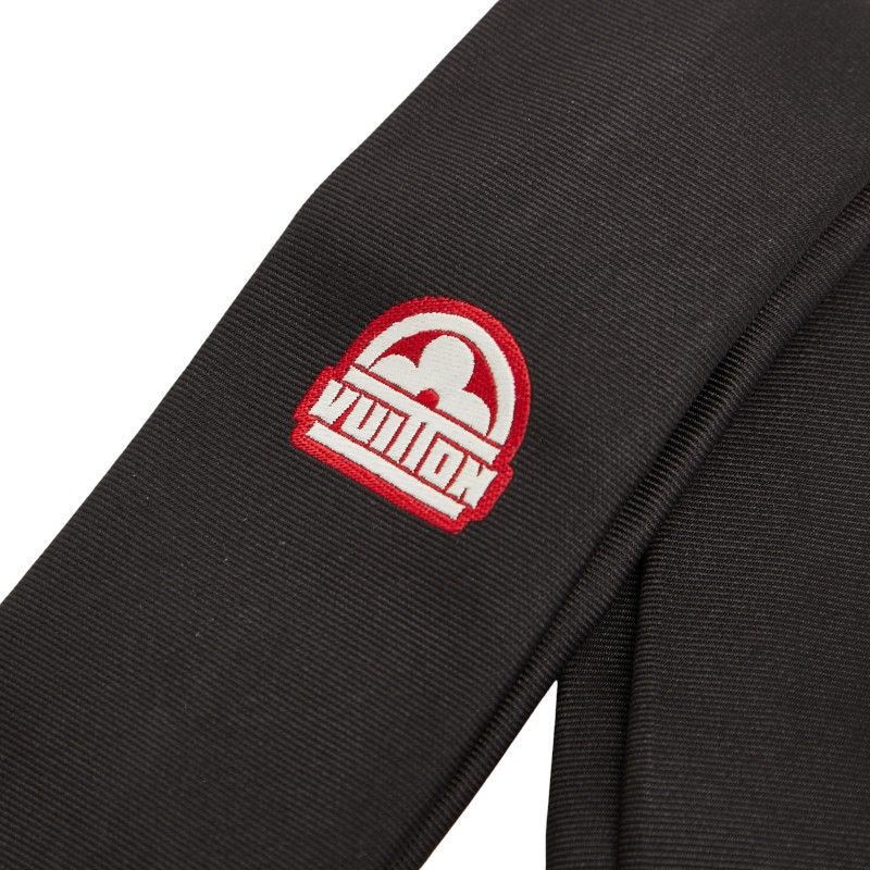 Louis Vuitton Logo M78471 Black Silk Men's Louis Vuitton