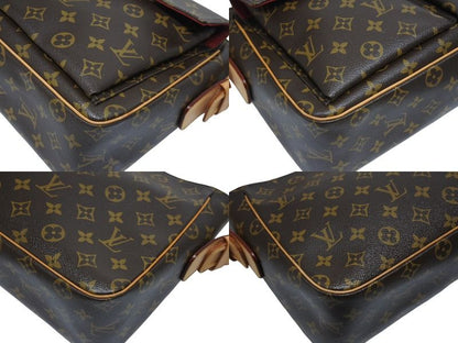 Louis Vuitton Viva-Cite GM Bag Monogram Leather Gold — view 7