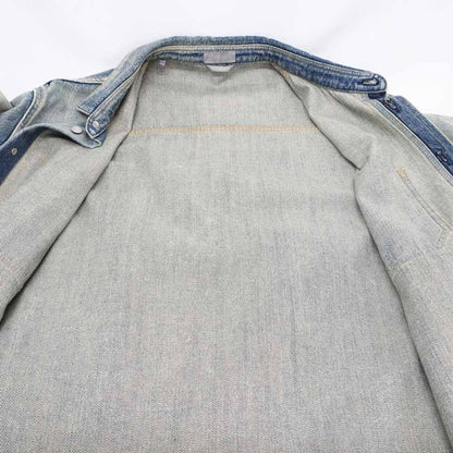 Dior Denim Jacket Shirt 113d585by994 Blue - Size 43 Cotton Apparel