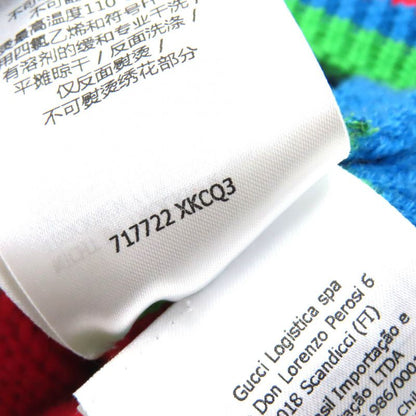 Gucci×adidas Gucci×adidas 717722 Wool Mohair Interlocking G Webline Cable Knit