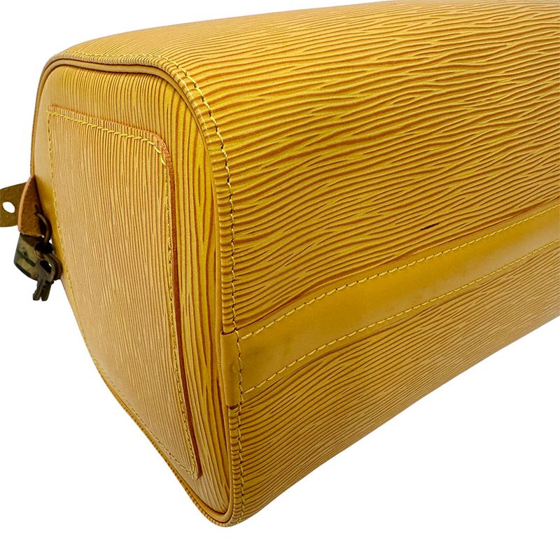 Louis Vuitton Bag Women's Branded Handbag Epi Leather Speedy 30 Tassili Yellow