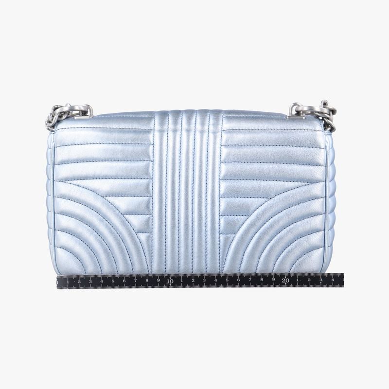 Prada Diagram Blue Leather 1bd1087/6