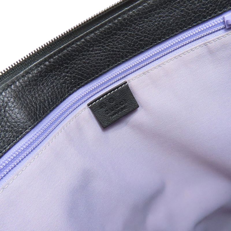 Gucci 257301 GG Signature Cima Outlet Shoulder Bag Leather Women