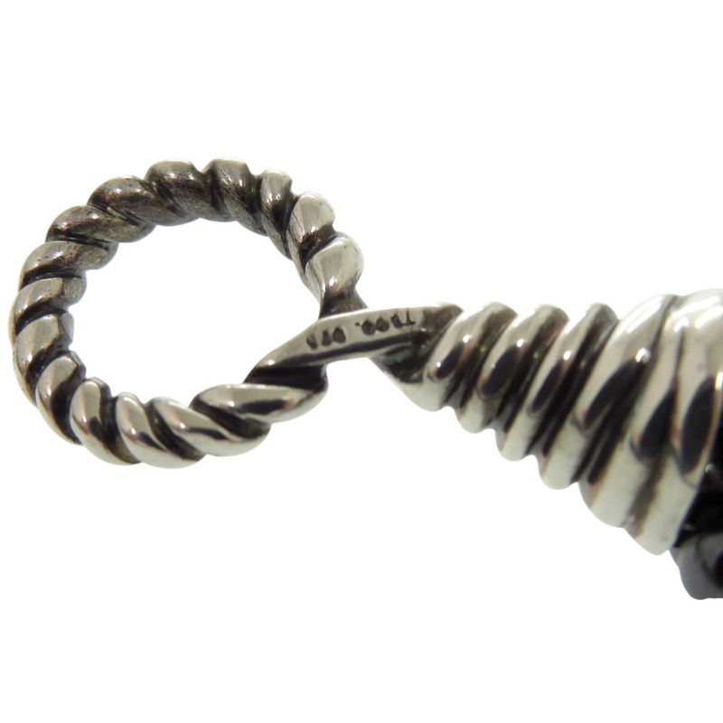 Tiffany & Co 8-strand Choker Beaded Hematite 925 Silver Necklace 0624 Tiffany &