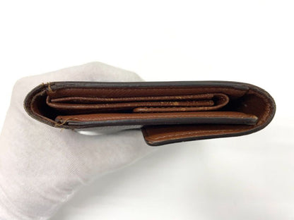 Louis Vuitton Monogram Porte Trésor Etui Papier Long Wallet M61202 Brown Made