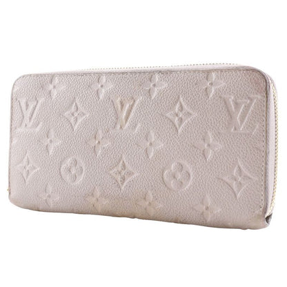 Louis Vuitton Zippy Wallet M69034 Monogram Empreinte Turtelaire Gray Tn2196