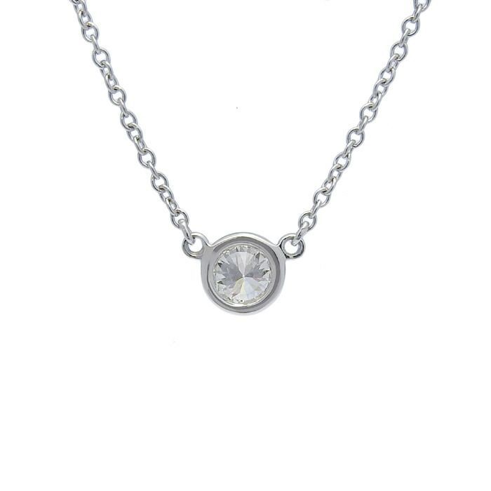 Tiffany & Co Tiffany & Co By-the-yard Diamond Necklace Pt950 Platinum Diamond