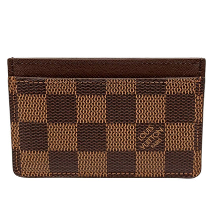 Louis Vuitton Card Holder Sample Brown Case