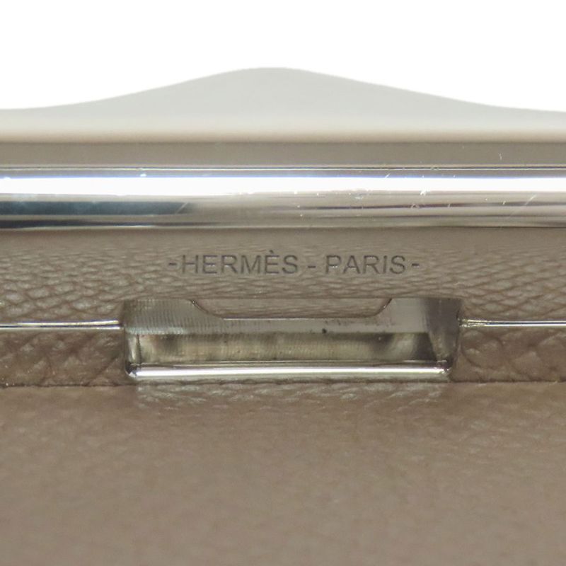 Hermes Della Cavalleria Elan Etop Silver Hardware Shoulder Bag Epson Women