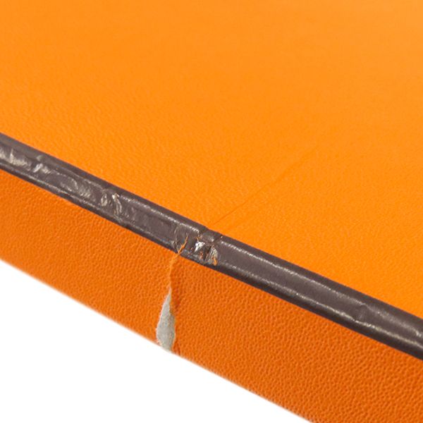 Hermes Shawl Carre 140 Carre Cashmere Silk Orange and Multicolor [box