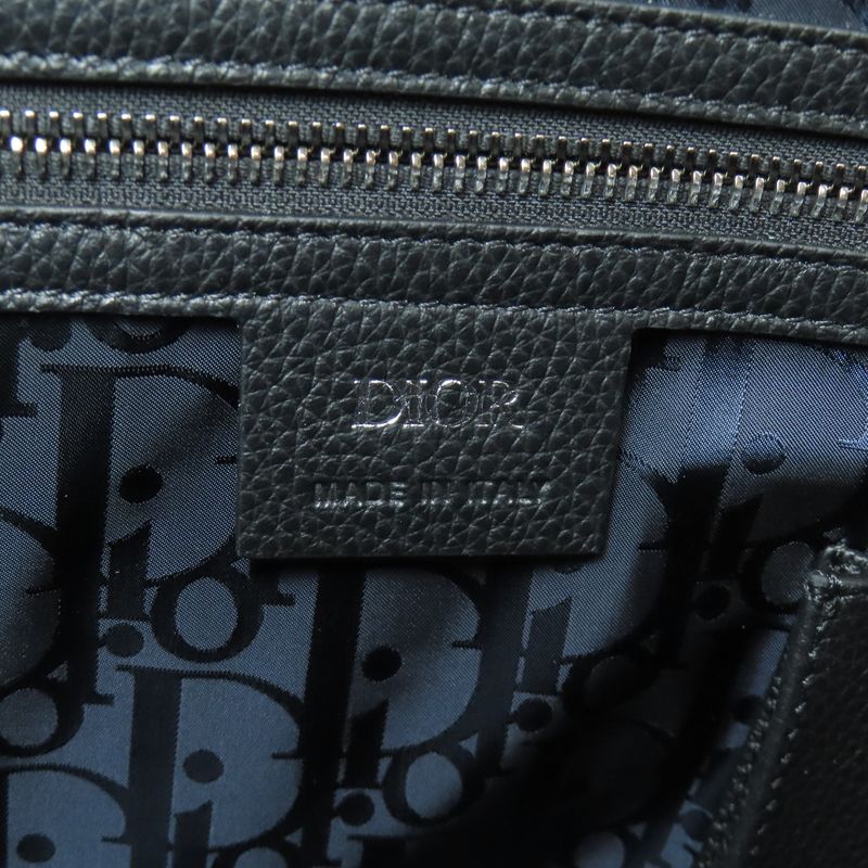 Christian DIOR Trotter Pattern 2WAY Business Bag Canvas Men's